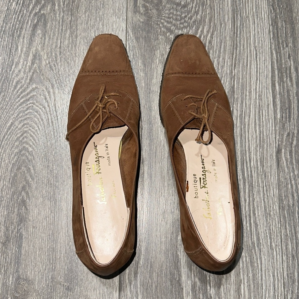 Salvatore Ferragamo lace up shoes